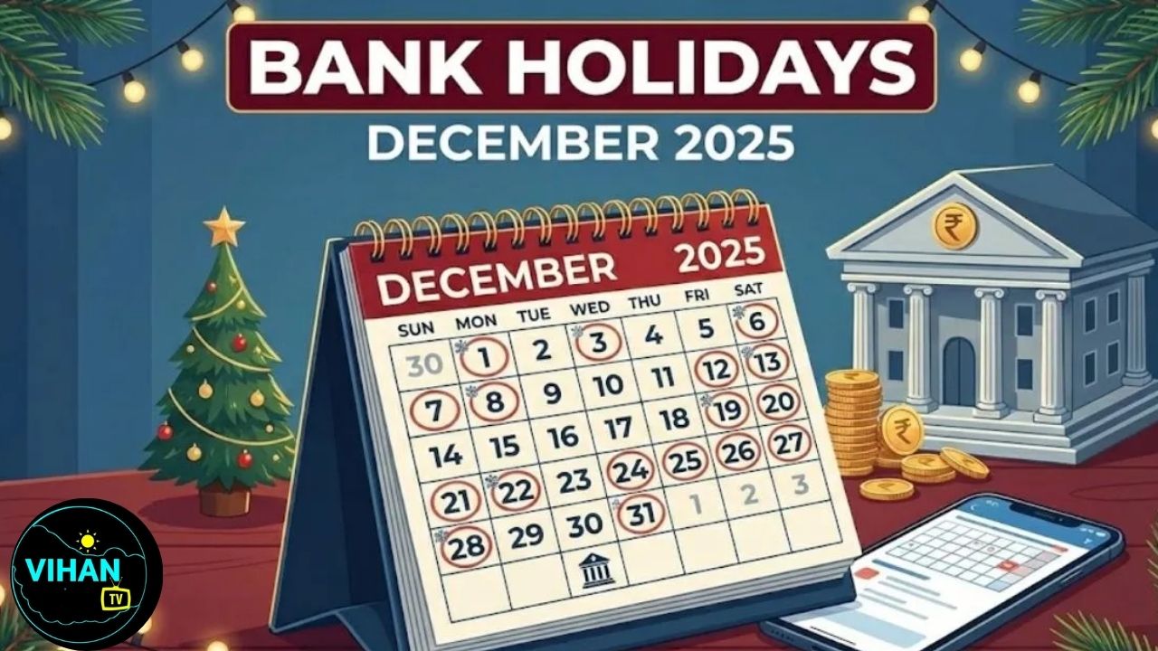 December 2025 Bank Holiday List