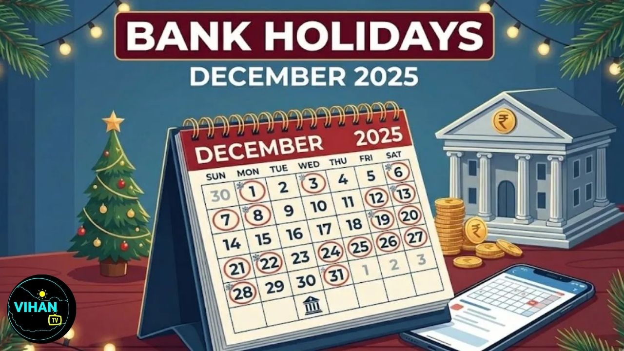 December 2025 Bank Holiday List