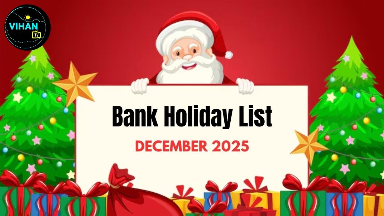 December 2025 Bank Holiday List