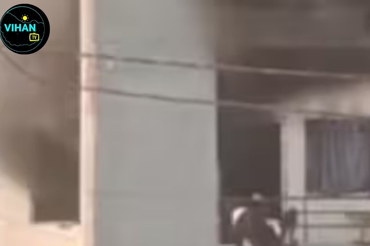 Lucknow Basant Kunj Fire News