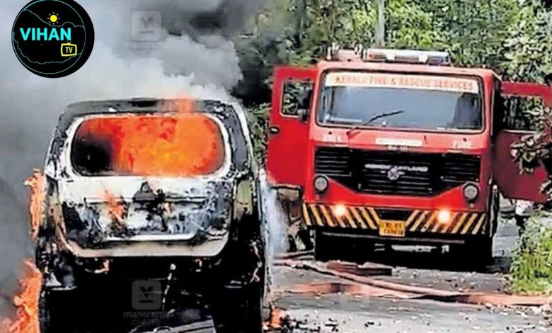 Ayodhya Car Fire