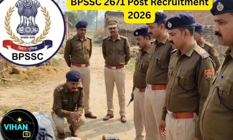 BPSSC 2671 Post Recruitment 2026
