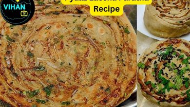 Pyaaz Laccha Paratha Recipe